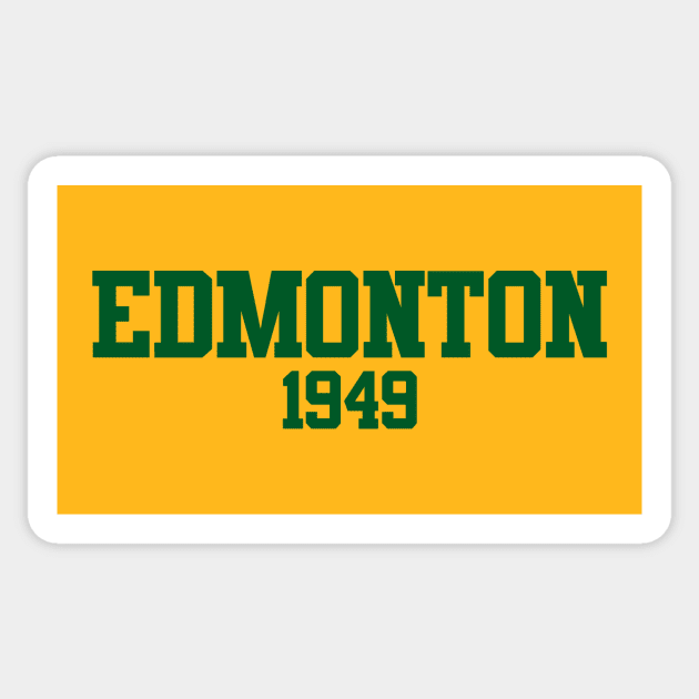 Edmonton 1949 (variant) Sticker by GloopTrekker